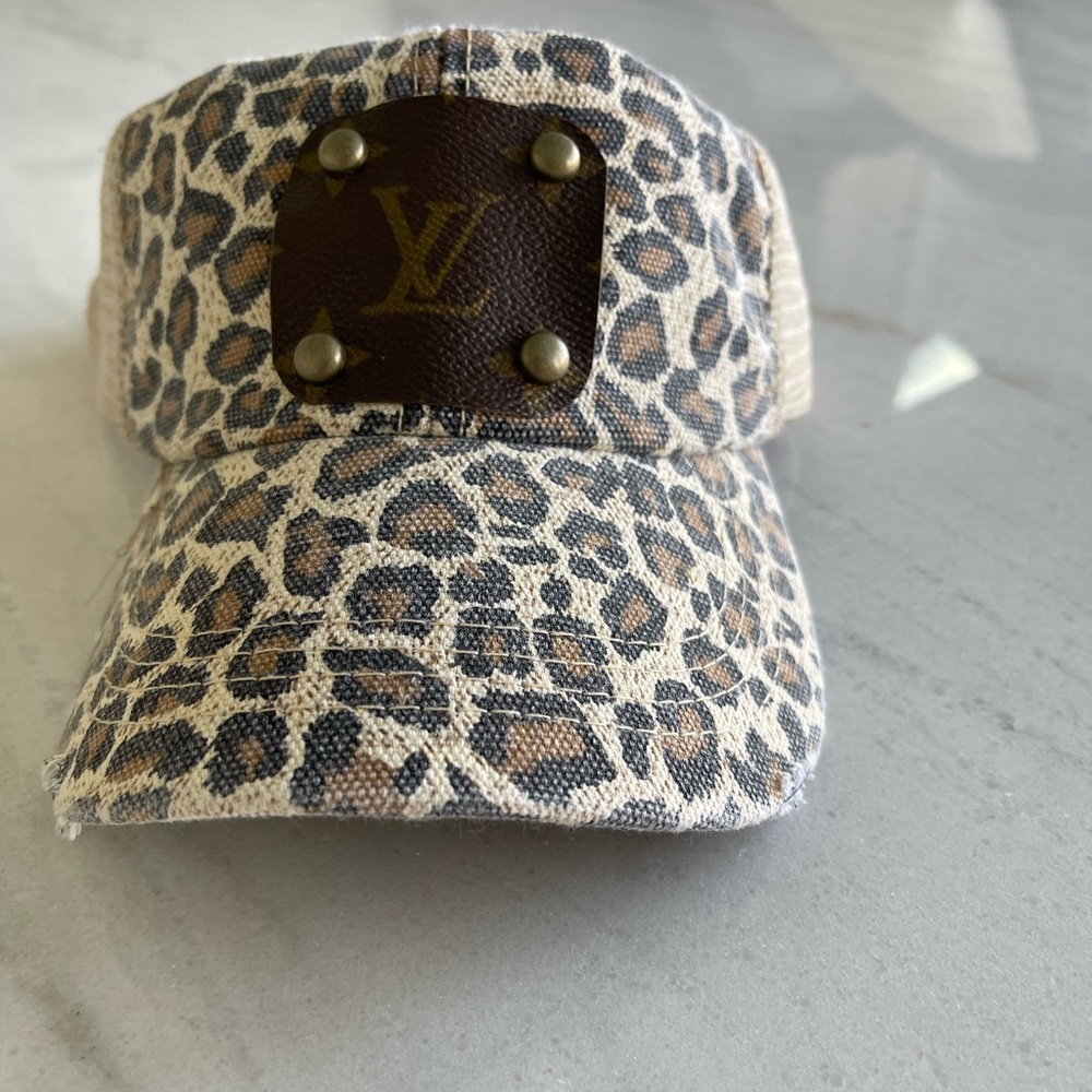 LV hat from vintage boho bags